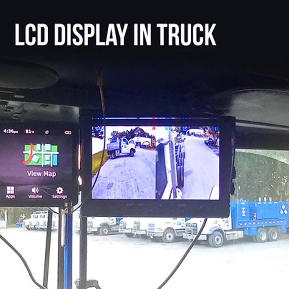 Wireless Backup Camera System With 7" LCD & 1-4 Cameras