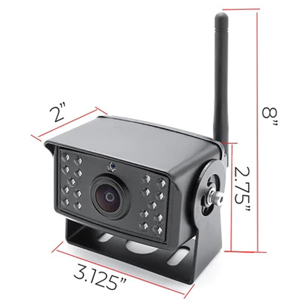 Wireless Backup Camera System With 7" LCD & 1-4 Cameras