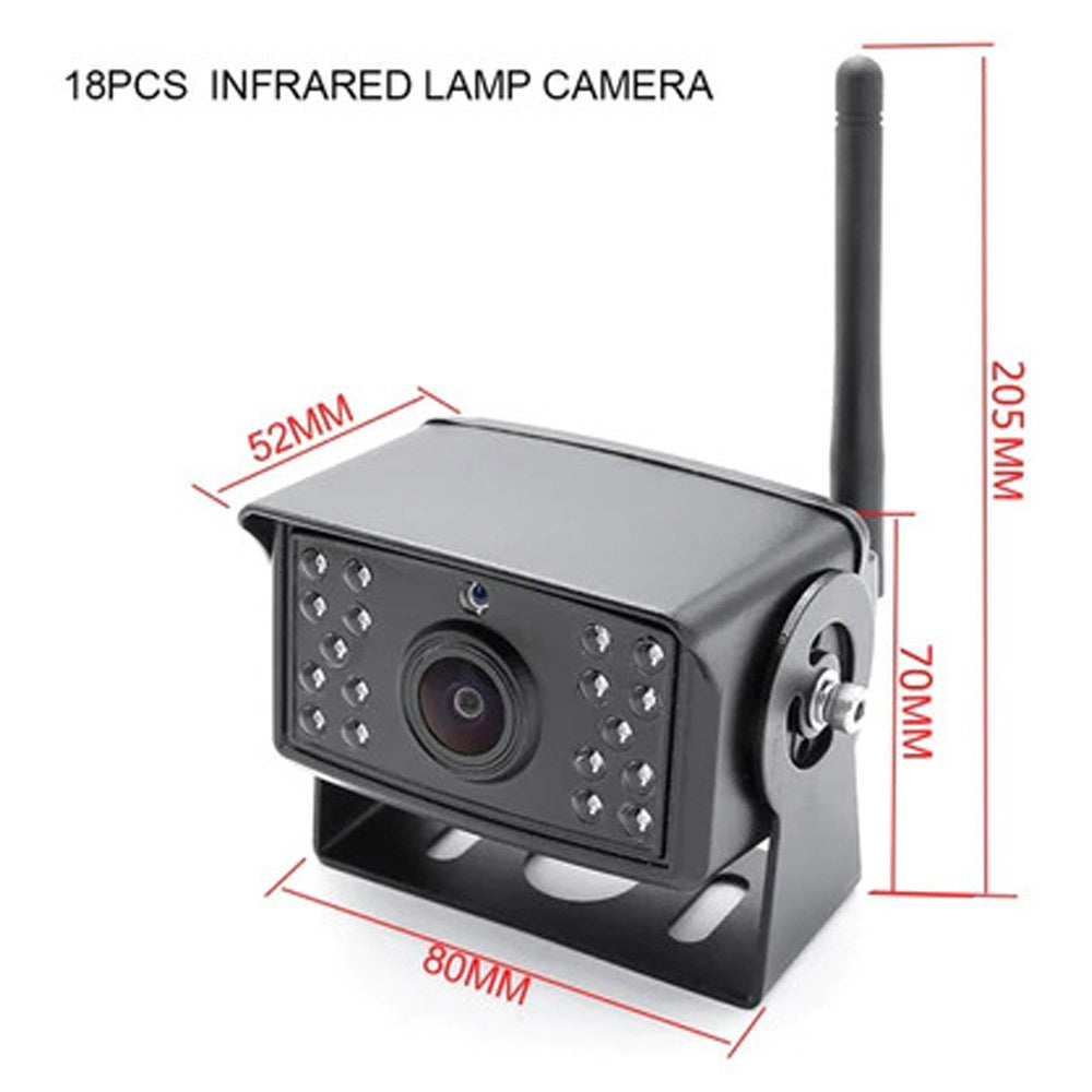 Wireless Backup Camera System With 7" LCD & 2-4 Cameras