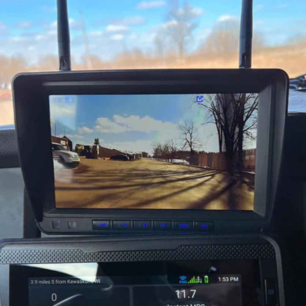 Wireless Backup Camera System With 7" LCD & 2-4 Cameras
