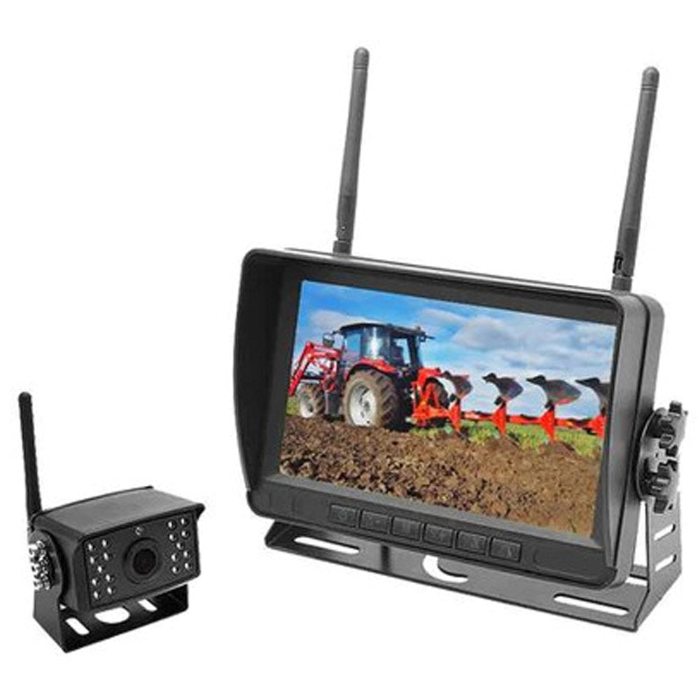 Wireless Backup Camera System With 7" LCD & 1-4 Cameras