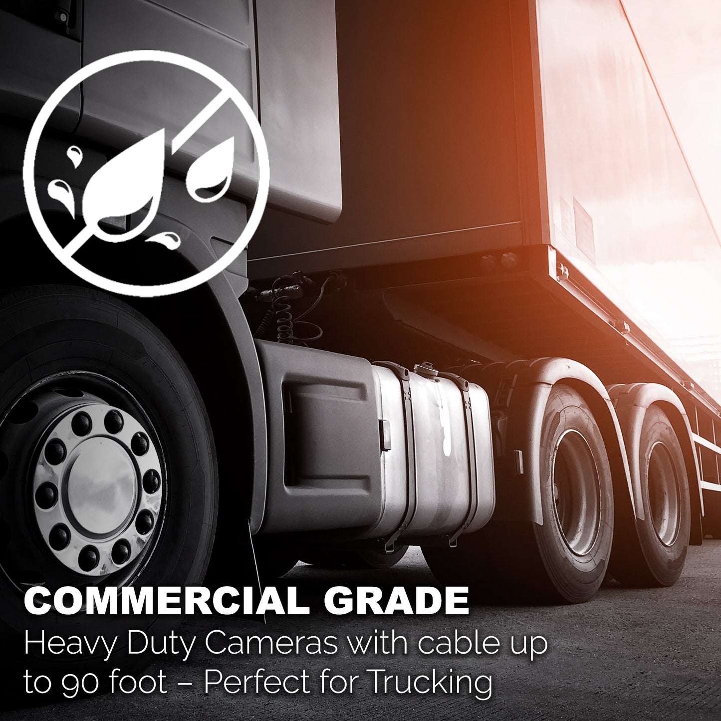 Wired DVR Camera System With 10" LCD & 2-4 Cameras