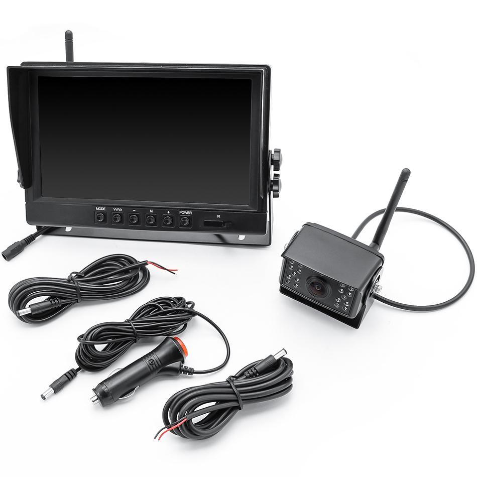 Wireless DVR Camera System With 9" LCD & 2-4 Cameras