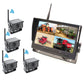 Wireless DVR Camera System With 9" LCD & 2-4 Cameras