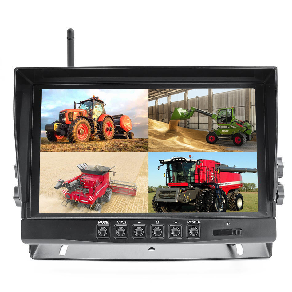 Wireless DVR Camera System With 9" LCD & 2-4 Cameras