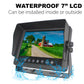 EagleEye Waterproof Wired Backup Camera System With 7" LCD