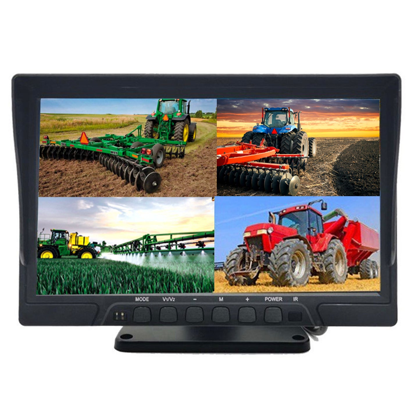 Agri-Farming WIRED DVR Camera System with 10" LCD Up to 4 Cameras