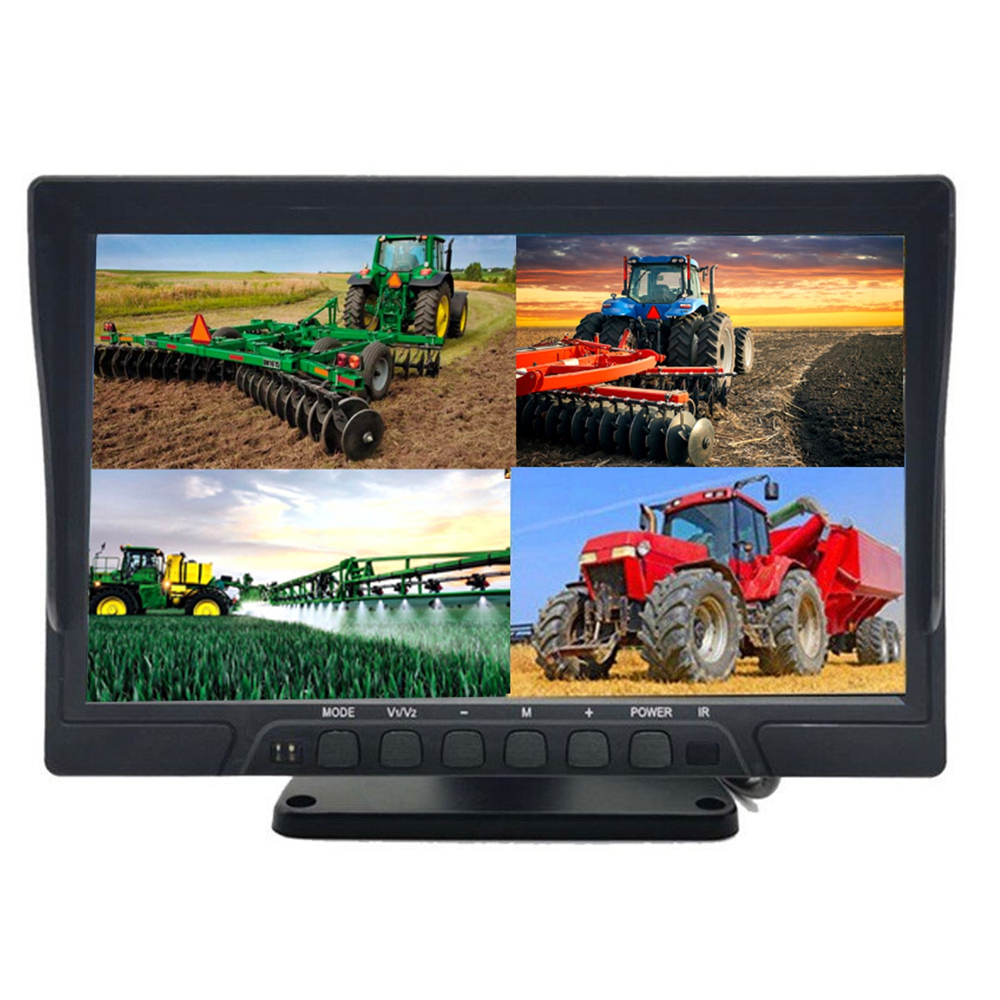 Wired DVR Camera System With 10" LCD & 2-4 Cameras
