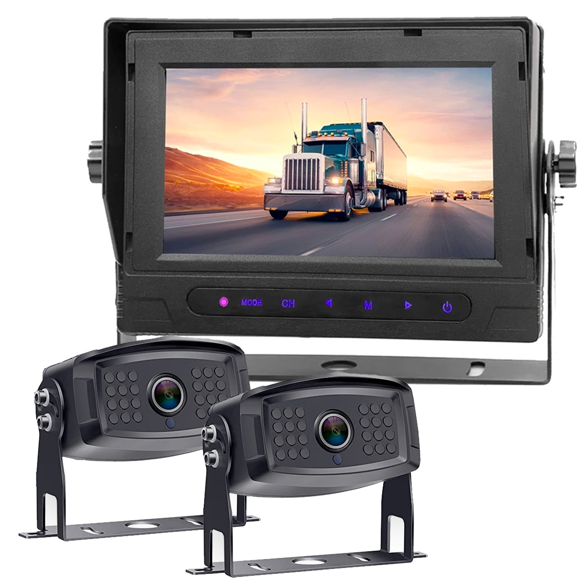 EagleEye Waterproof Wireless Backup Camera System With 7" LCD