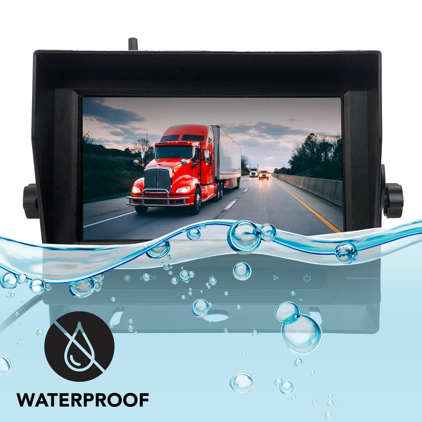 EagleEye Waterproof Wireless Backup Camera System With 7" LCD